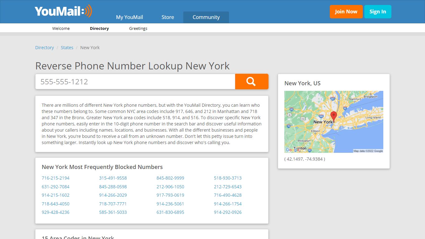 New York Phone Numbers - Reverse Phone Number Lookup NY - YouMail